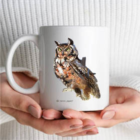 Owl mug